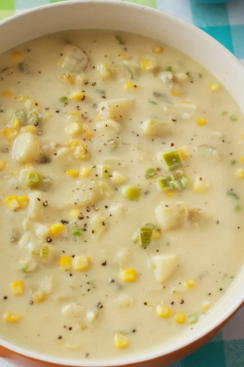 Potato Soup — Cozy, Reliable, Weeknight-Ready 1 corn potato chowder