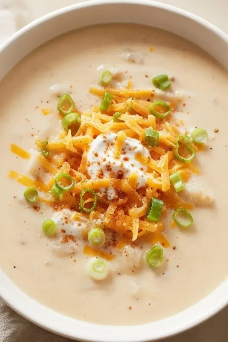 Potato Soup — Cozy, Reliable, Weeknight-Ready 1 loaded potato soup