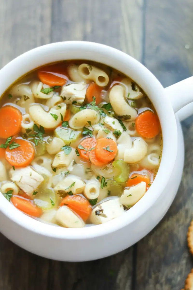 Chicken Noodle Soup — Cozy, Reliable, Weeknight-Ready 1 chicken macaroni soup 800x1200 1