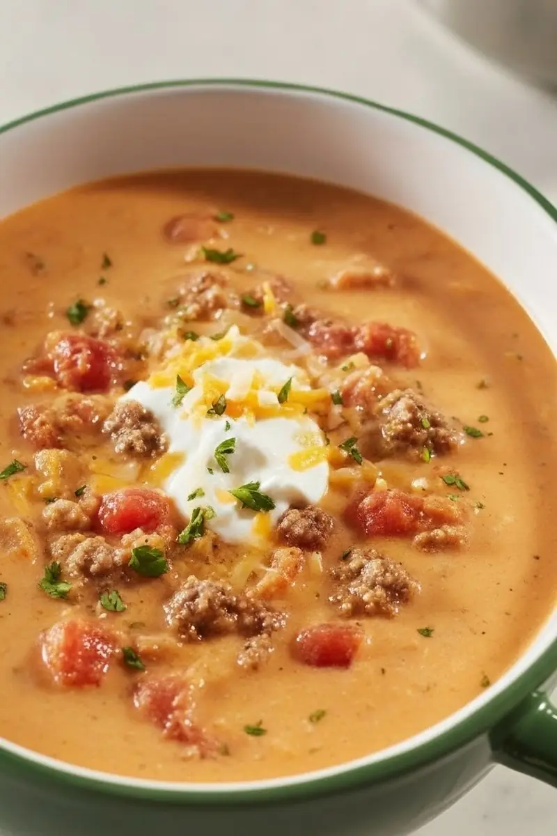 Easy Taco Soup (One‑Pot, 30 Minutes) 1 creamy soup in content 1