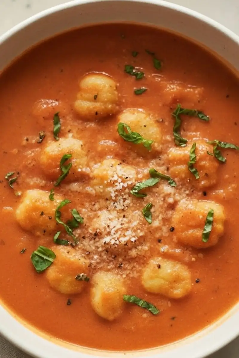 Tomato Soup with Gnocchi — Cozy, Reliable, Weeknight-Ready 1 creamy tomato gnocchi soup 800x1200 1