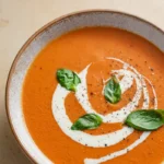 creamy tomato soup basil 800x1200 1