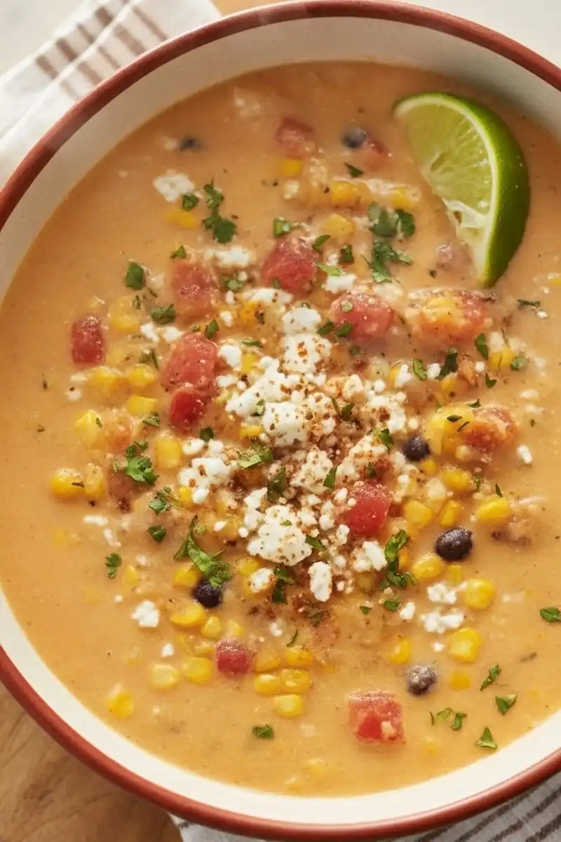 Easy Taco Soup (One-Pot, 30 Minutes) — Elote Comfort with Chili-Lime Snap 1 elote chicken soup 800x1200 1