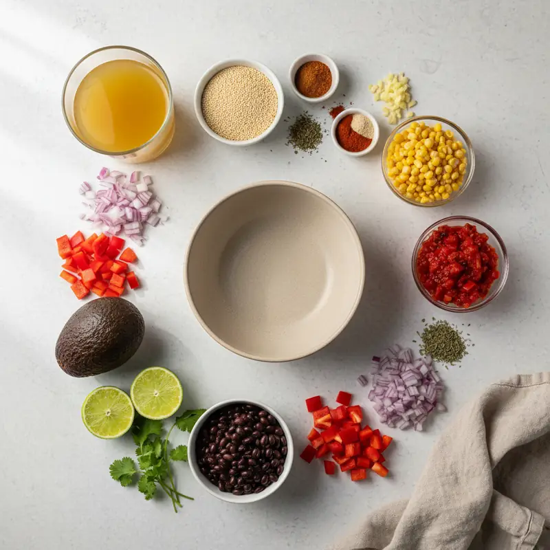 Taco Soup with Quinoa & Black Beans — Cozy, High-Protein, Weeknight-Ready 3 image5 square