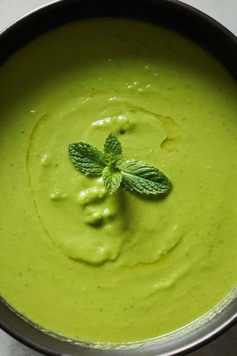 Vegetable Soup: Spring Pea & Mint — Cozy, Reliable, Weeknight-Ready 1 pea soup vertical discover