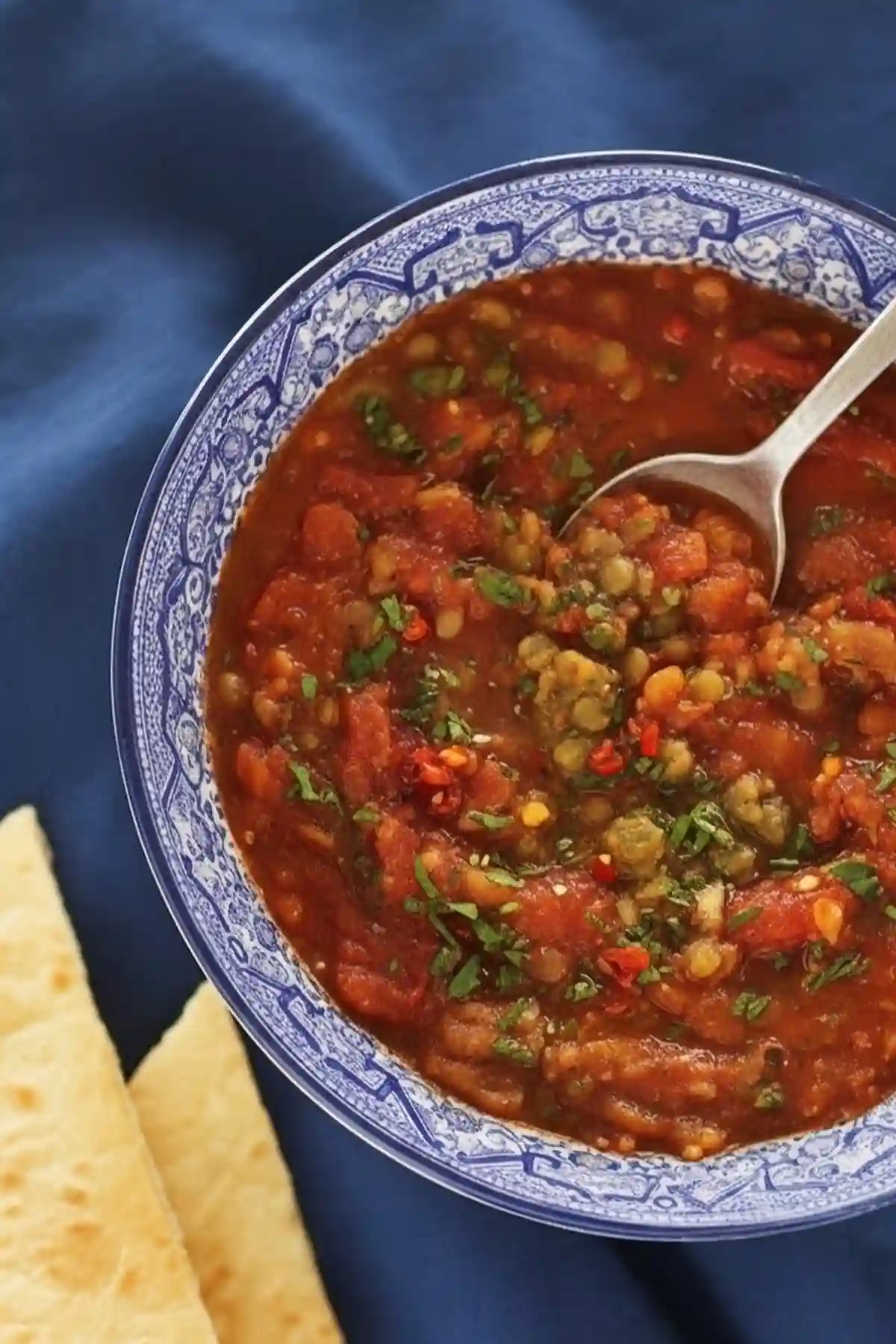 Tomato Soup Lentil Stew (One-Pan, 40 Minutes) 1 spicy lentil stew hero
